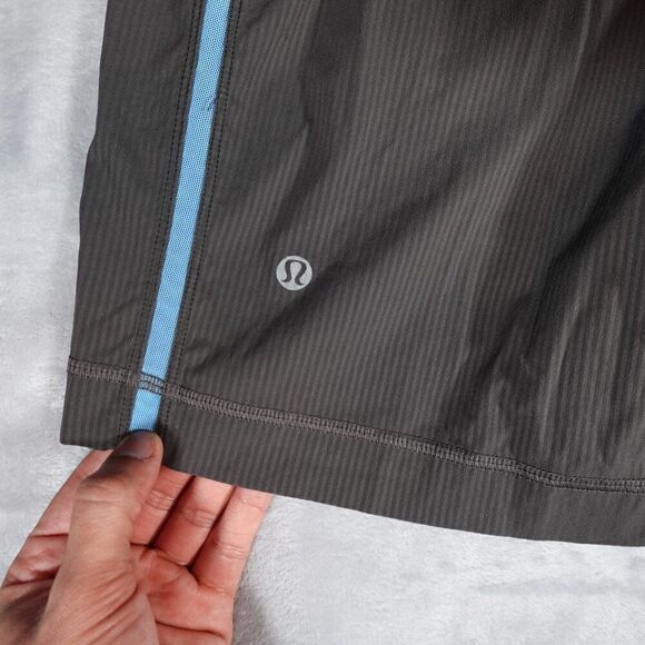 Lululemon Run Response Athletic Shorts Mens Small 8.5" Lined Running Gym Gray - Picture 5 of 8